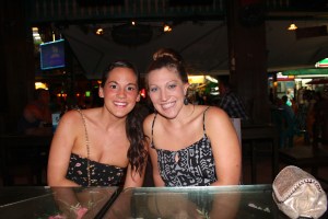 Susie on the left, Sarah on the right. 