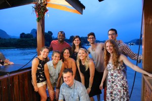 Surprise dinner cruise!